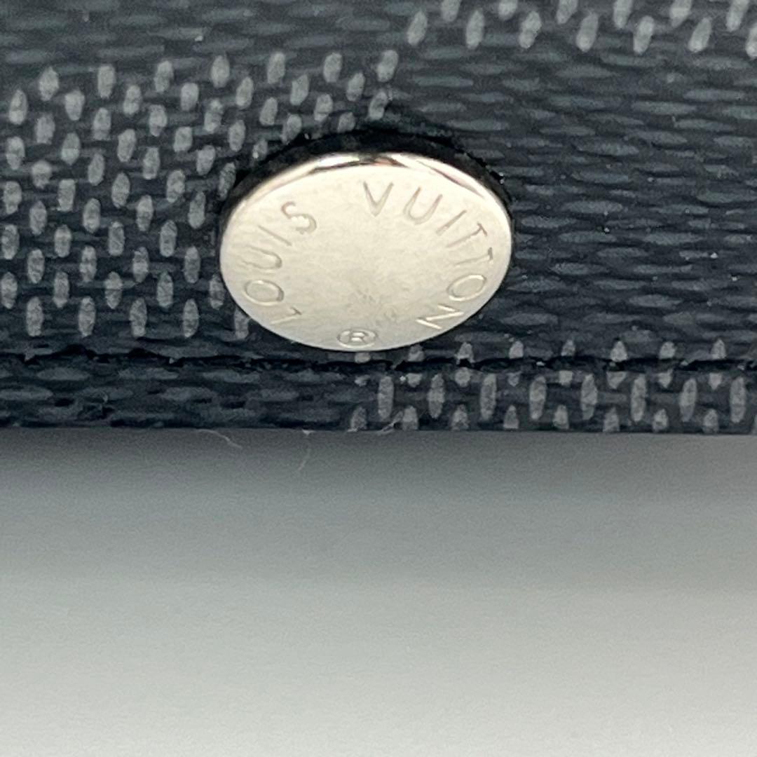 ルイヴィトン LOUIS VUITTON ダミエ ブラックキーケース　超美品