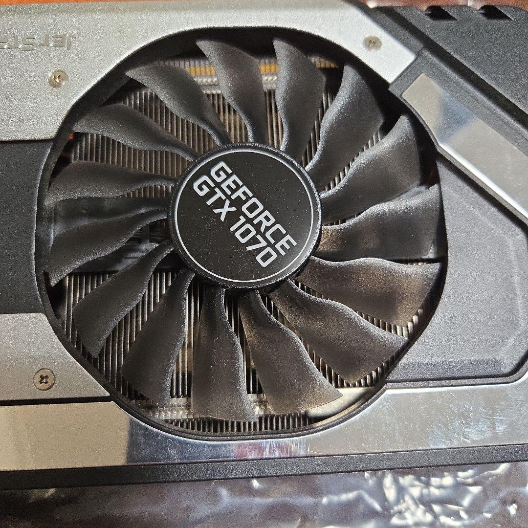 動作確認済み PALIT GTX1070 8GB Jet Stream 風