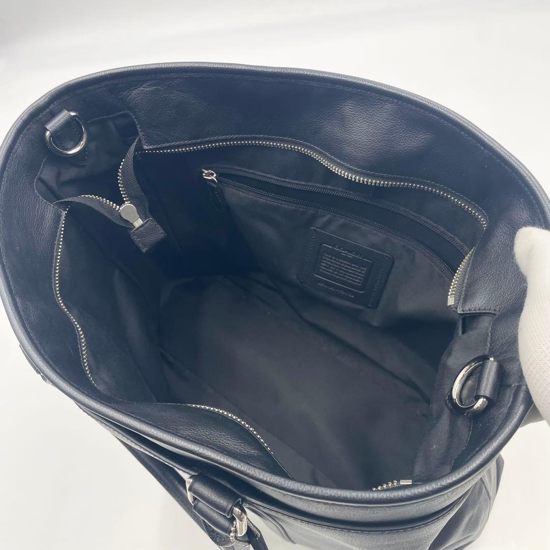 【極美品】コーチ 2way トートバッグ ブリーフケース メトロポリタン 大容量