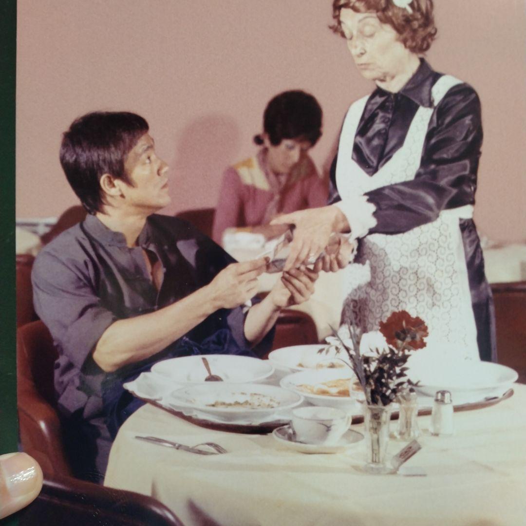 ブルース・リー生写真。ネガからダイレクトプリント