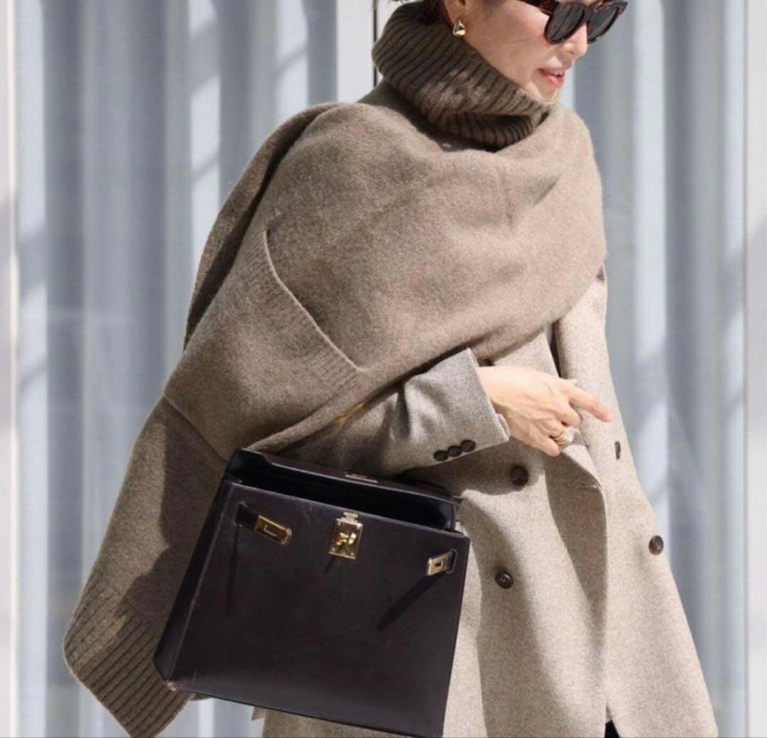 Deuxieme Classe ドゥーズィエムクラス SANDBEIGEポンチョ