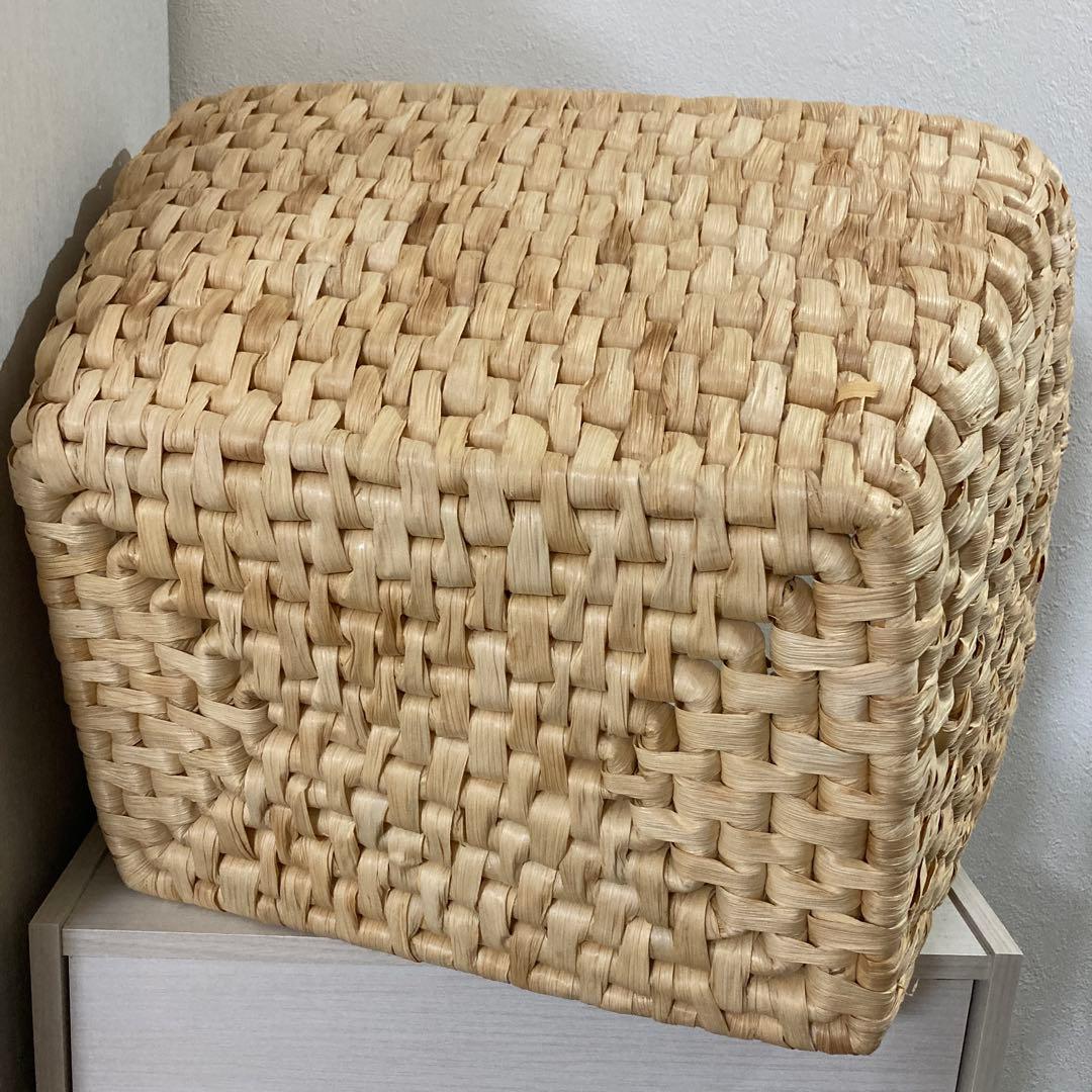 送料込み 匿名配送 籠 バスケット 雑貨 かご 収納 昭和 レトロ