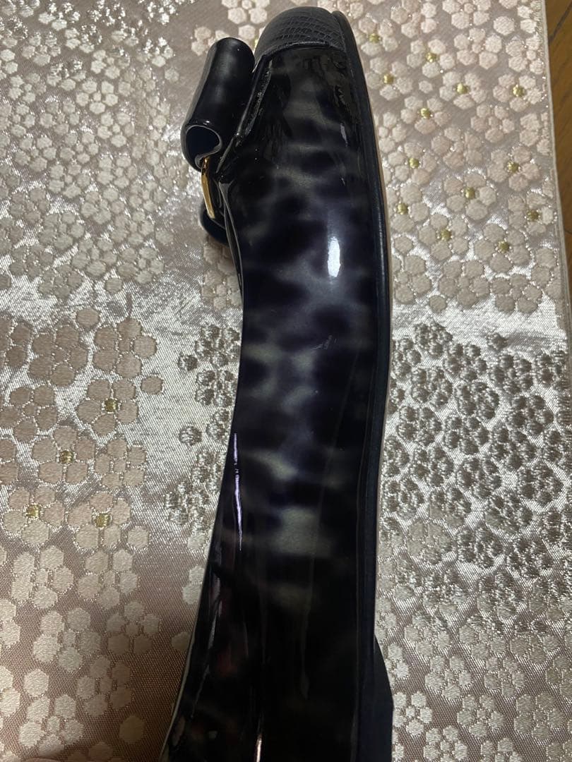 値下げしました　フェラガモバレーシューズ　4 2/1