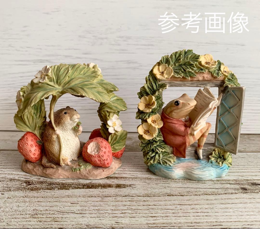 チミーウィリー いちご ピーターラビット 置物 フィギュリン