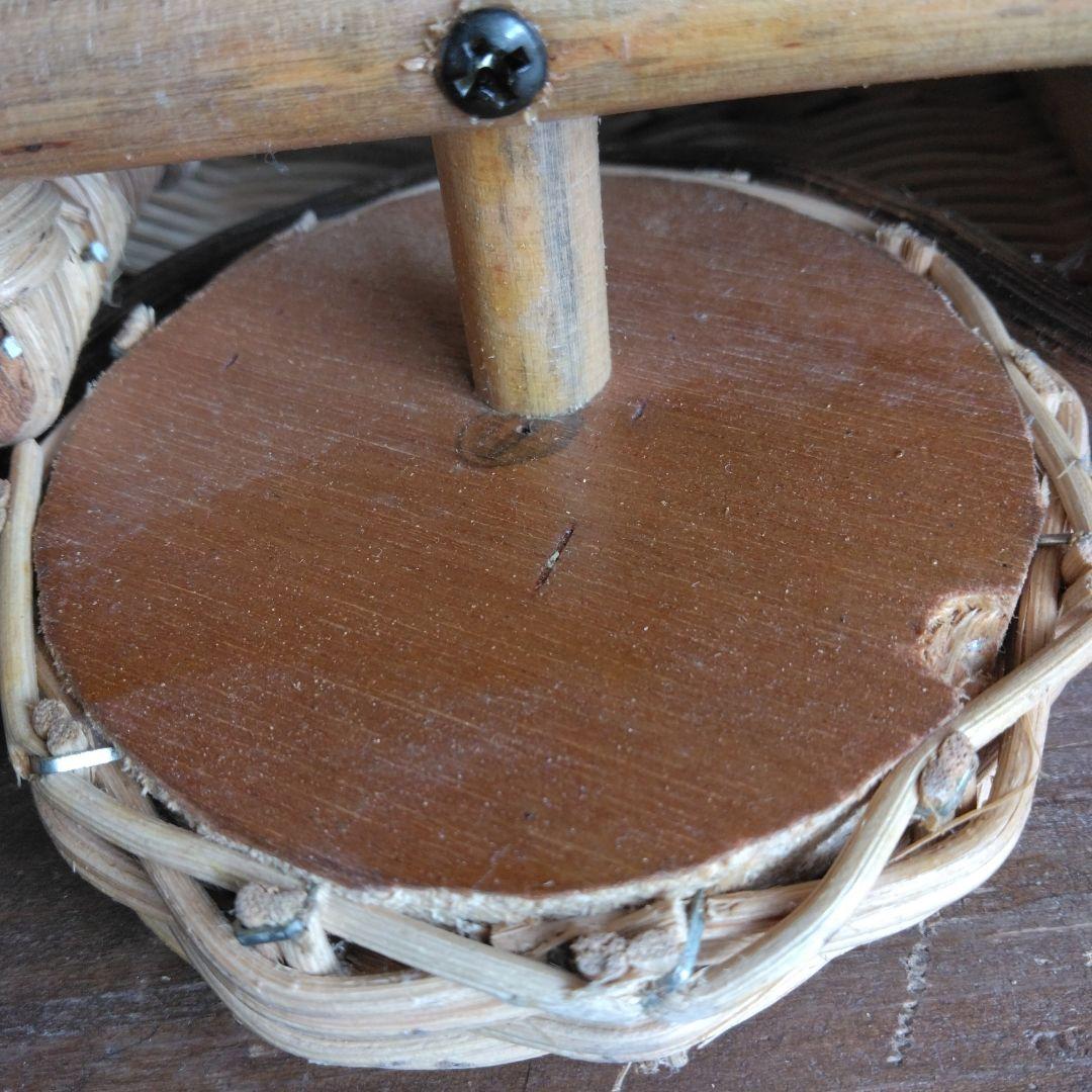 昭和レトロ　ミニ籐 バス インテリア　雑貨　コレクション