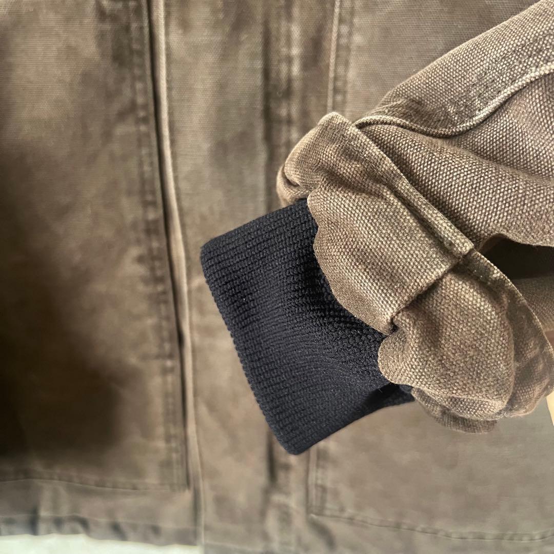 【美品】Carhartt トラディショナルジャケット ブラウン ダックジャケット