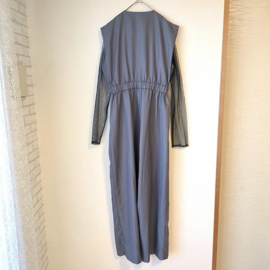 niana ニアナ スタンドアウトカラーオールインパンツ M パンツドレス