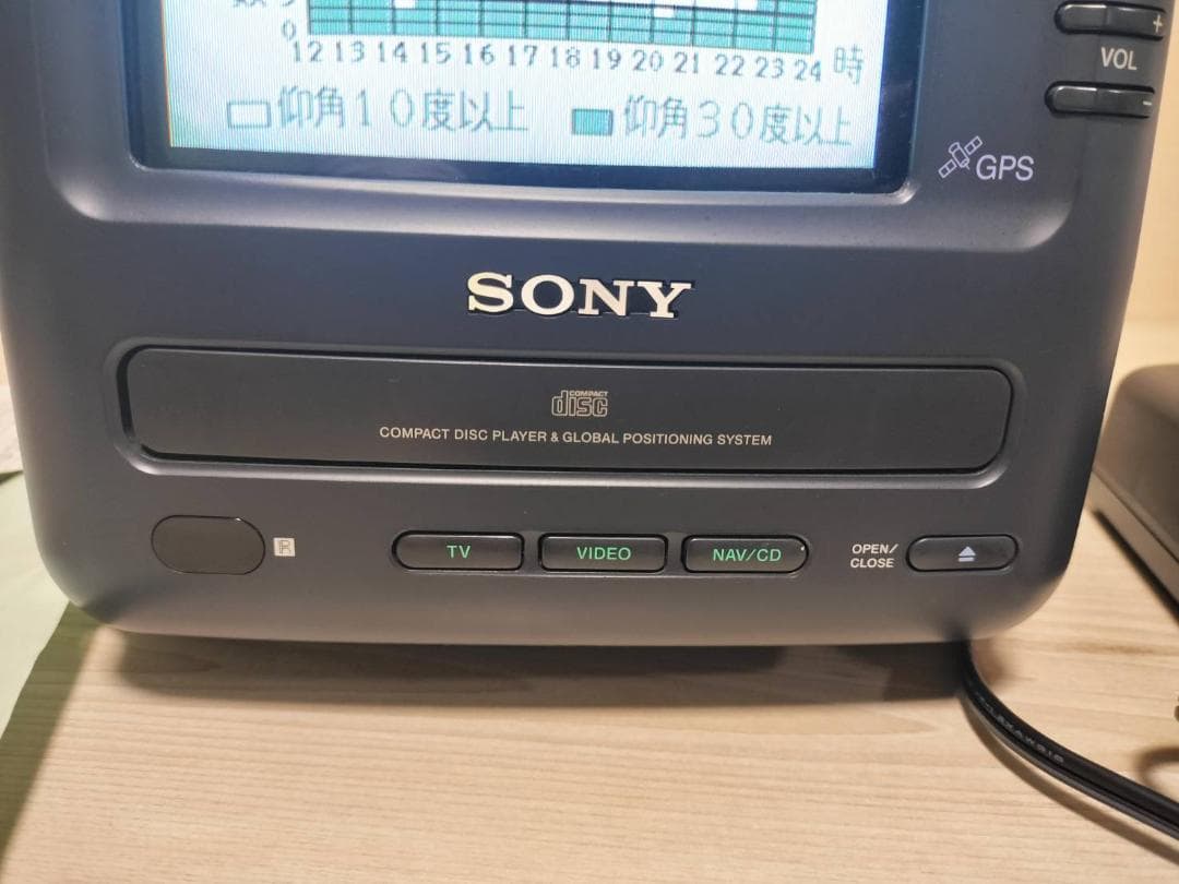 SONY ソニー　KVD-6NV1 希少　トリニトロン　GPSナビ　1994年製