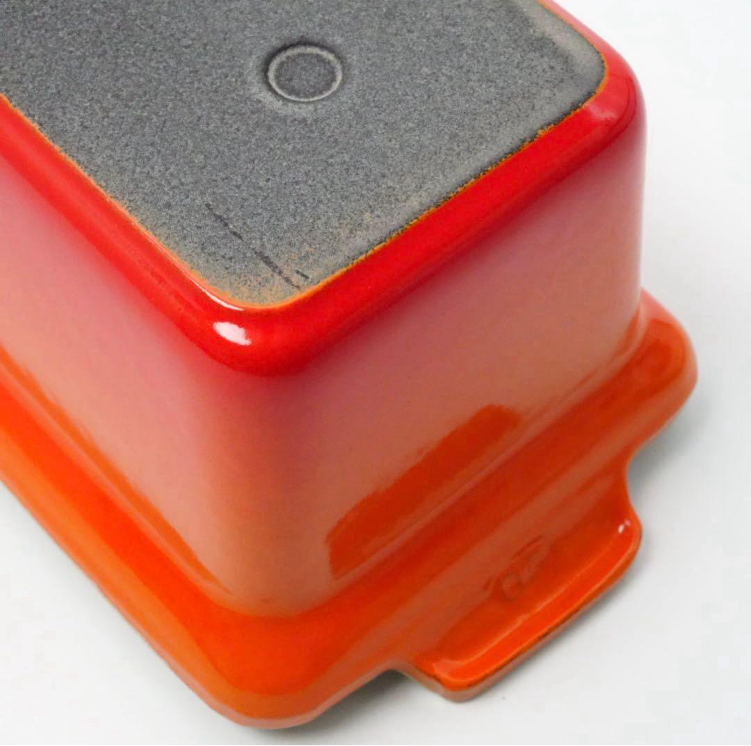 【美品】LE CREUSET　テリーヌ型 オレンジ　28cm