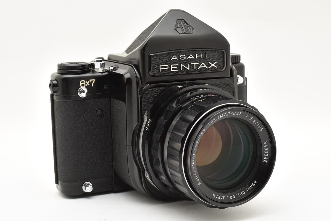 美品 Asahi Pentax 6×7 105mm F2.4 #8831