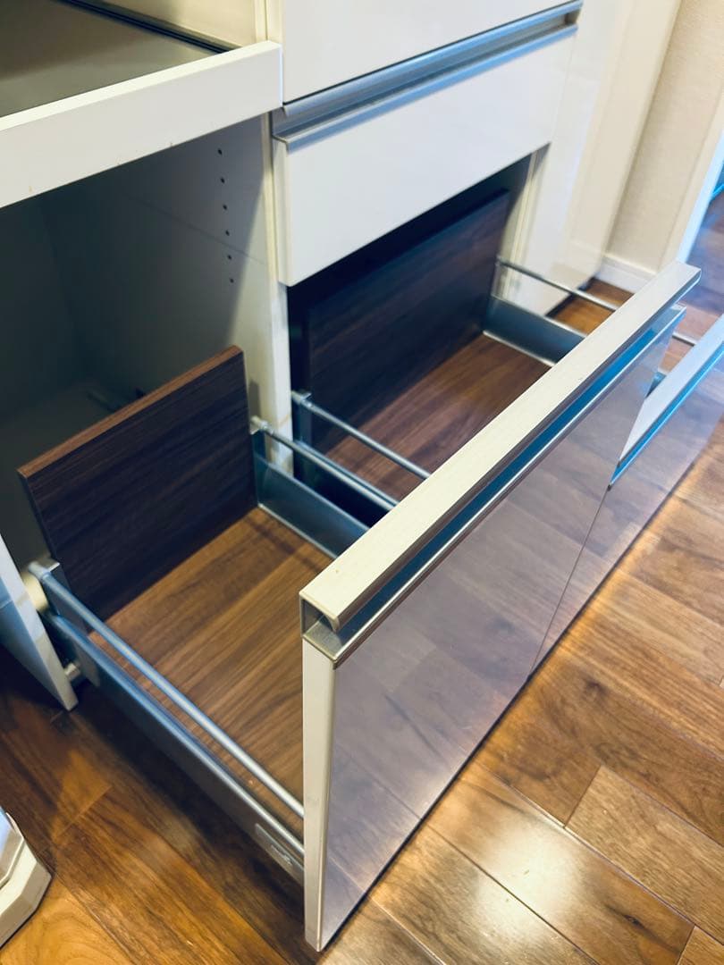 パモウナ 食器棚・キッチンカウンター・キッチンボード★幅140