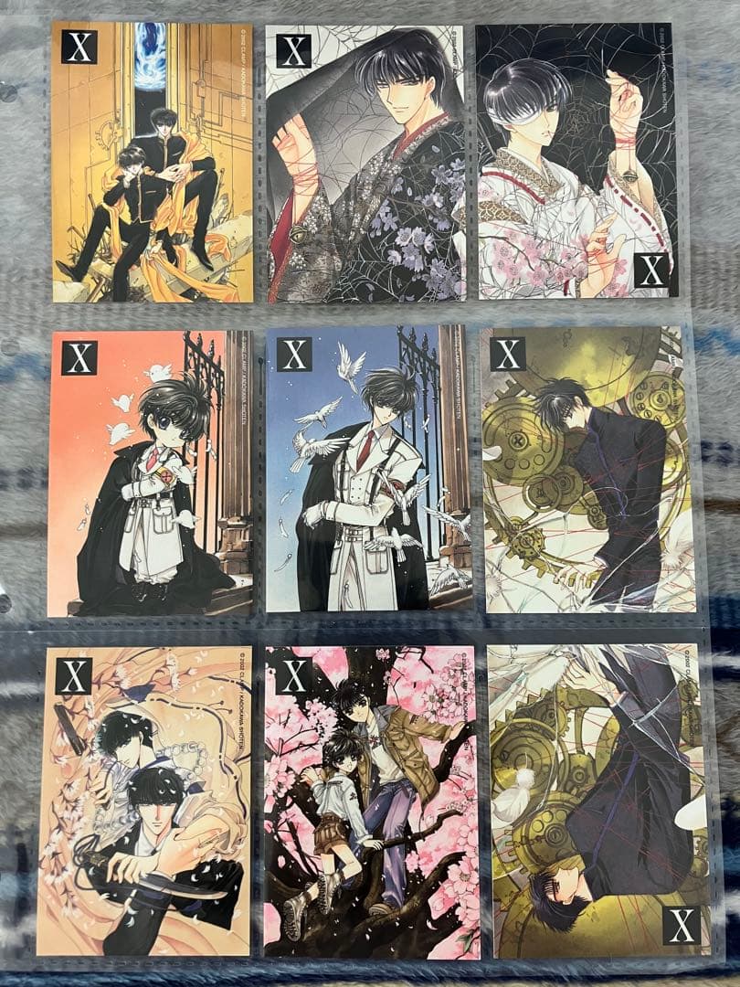 CLAMP　X 原作　トレーディングカード　まとめ売り88枚　カードホルダー付き