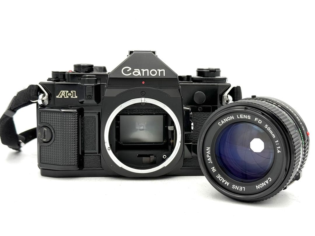【しんや様】Canon A-1 + NewFD 50mm f1.4 動作確認済み