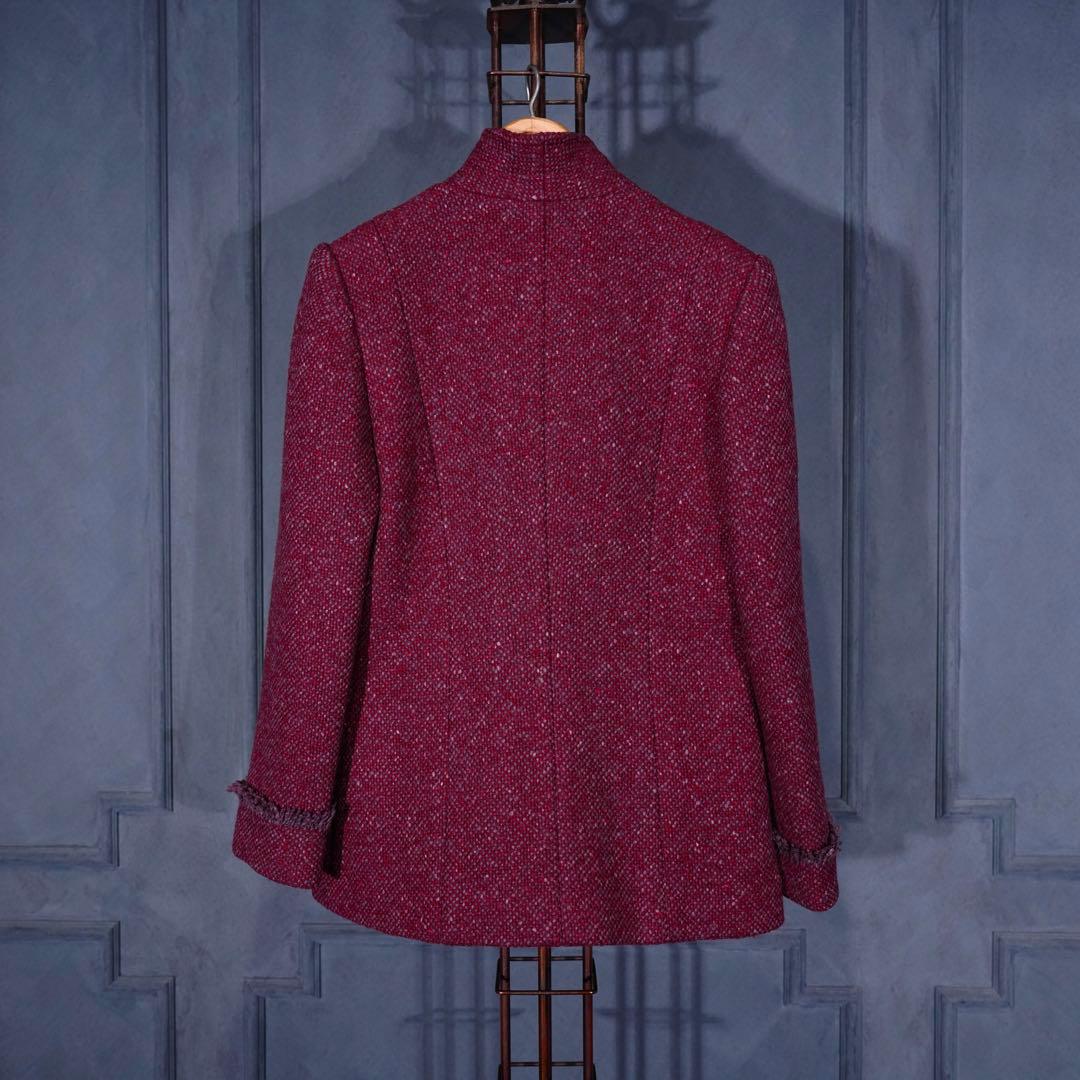 Christian Dior ディオールネップツイードテーラードジャケット