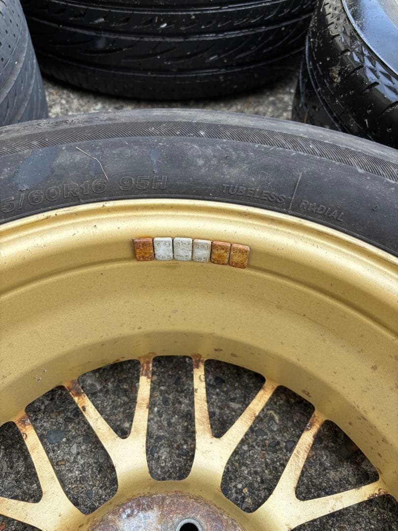 スバル純正OP BBS RG362 16インチ 16×6 1/2J J48