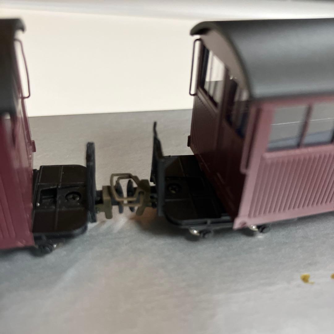 エンドウ　HOナロー(9mm)木曽森林B型客車　塗装済み完成品