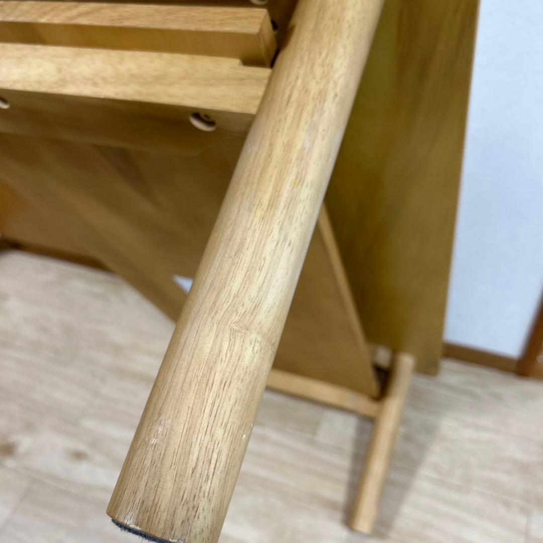 レア【廃番品】MUJI無印良品★ローテーブル センターテーブル★棚板付きオーク材