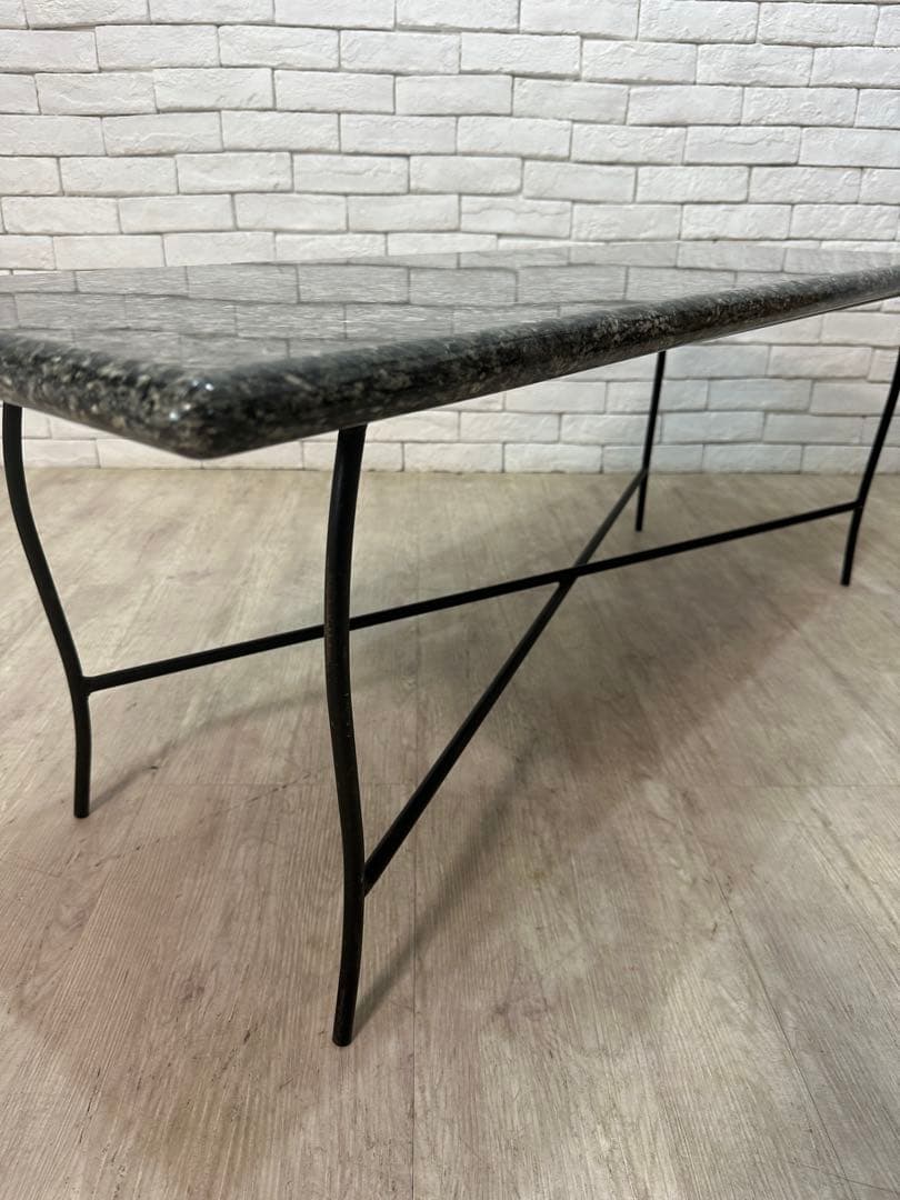 【東京都内23区配送無料】大理石　テーブル　飾り棚　園芸　ガーデン　コンソール