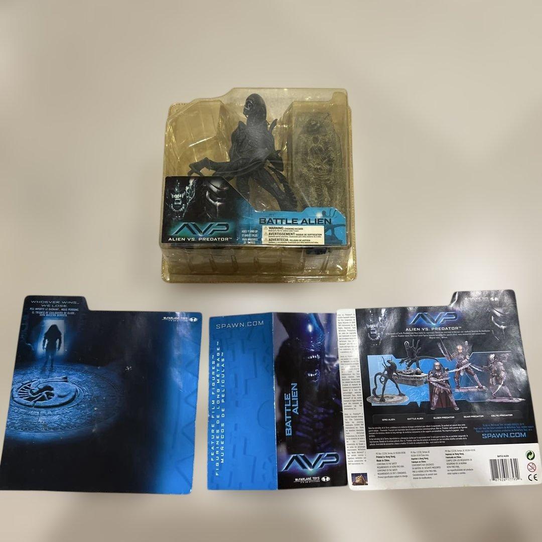 【2点セット】プレデターとエイリアン フィギュア