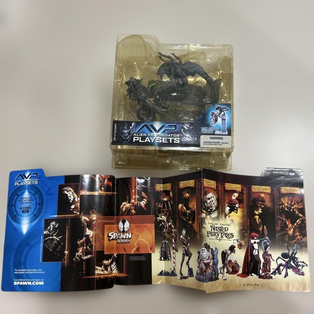 【2点セット】プレデターとエイリアン フィギュア