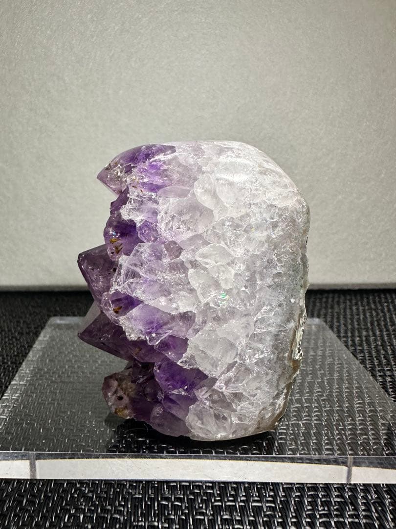 アメジスト クラスター タイチン共生 最高品質！ 1132