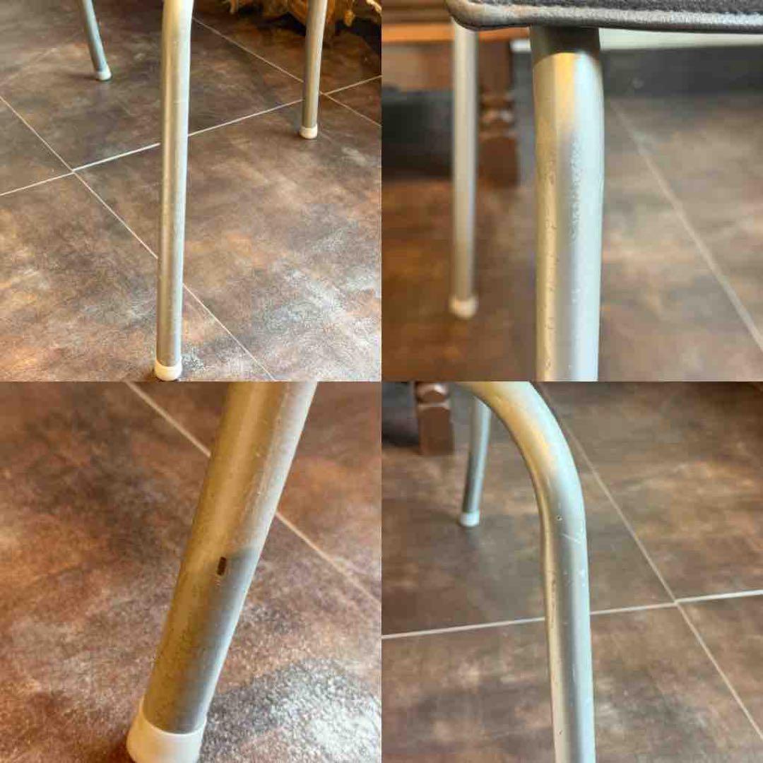 ②リーンロゼ　ligne roset ブラック　レザーチェア　2脚セット　YZ