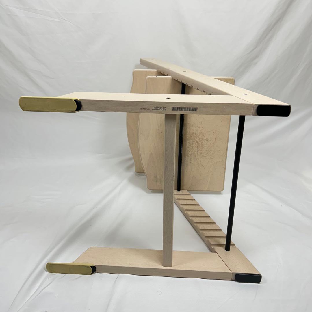 ストッケ トリップトラップ ホワイトウォッシュ ベビーセット付き No.4〜