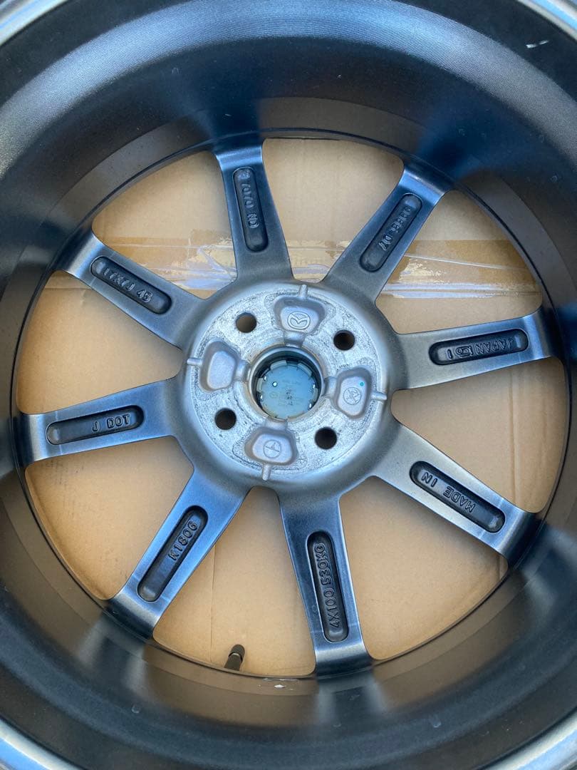 【極上品】マツダ ロードスター 純正17インチ　ホイール4本