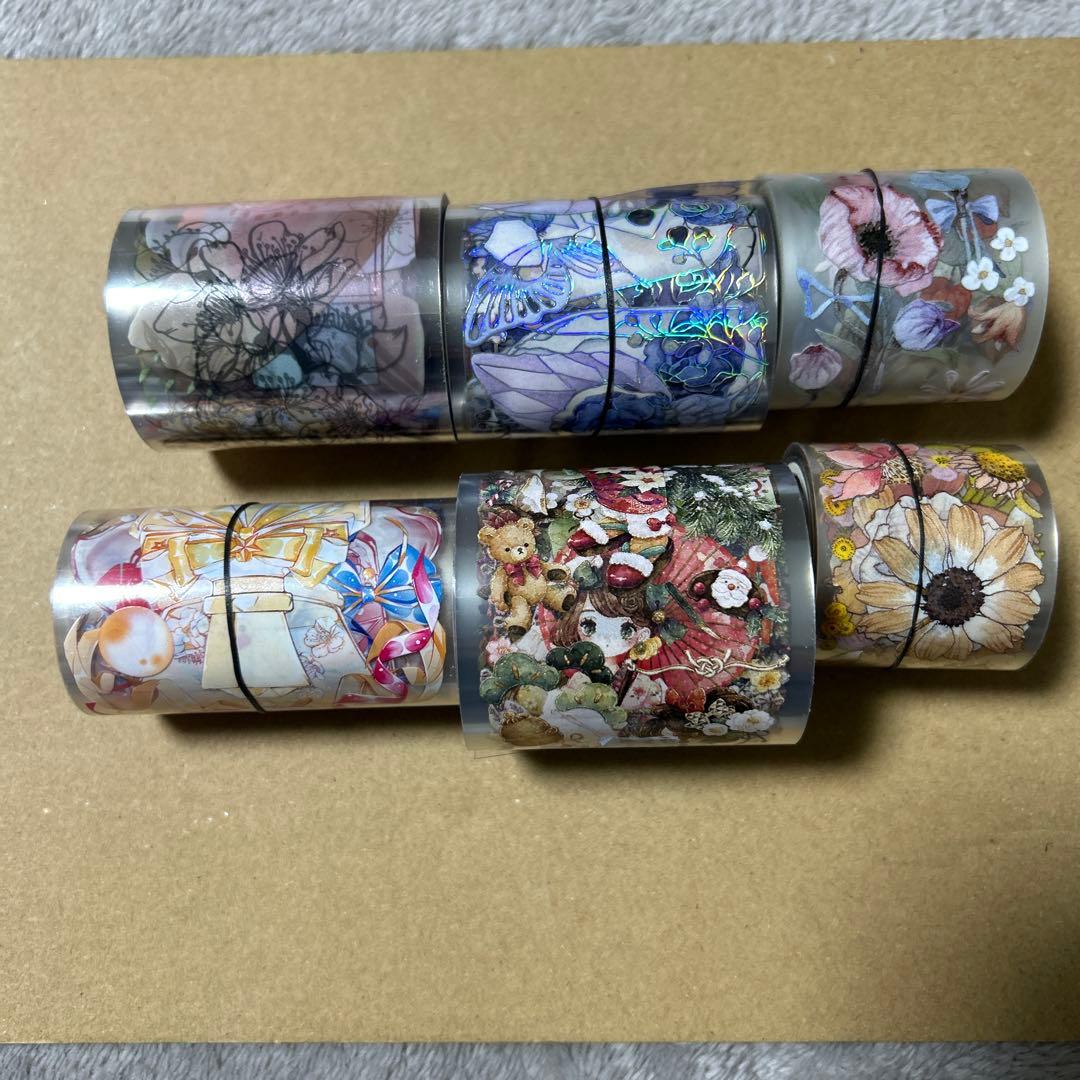 ✨️最終値下げ✨️コラージュ素材 海外マステ デザインペーパー まとめ売り ⑫