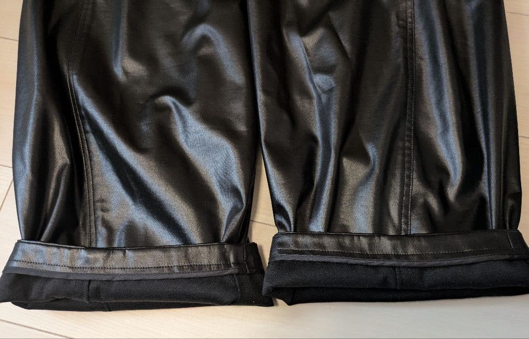 未使用　ADAM ET ROPE FEMME グロスボンディングコクーンパンツ