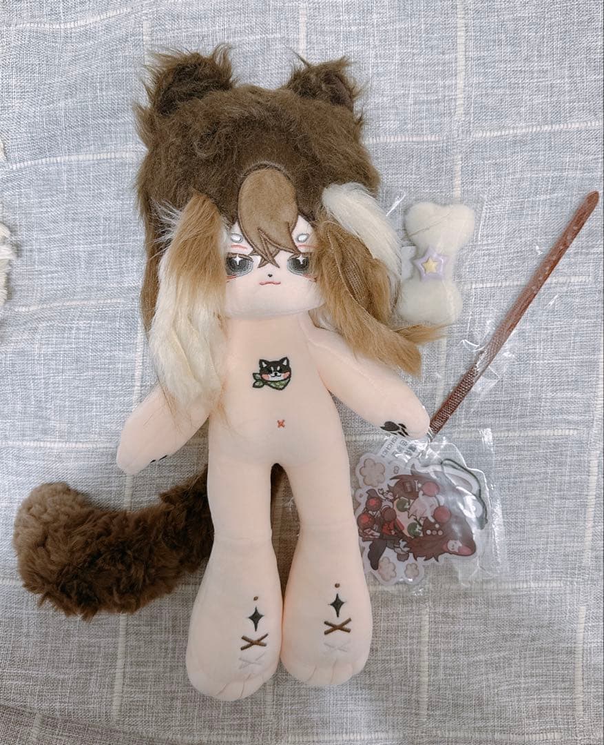 無属性 着せ替えぬいぐるみ オリジナル 30cm 骨入り R41 犬