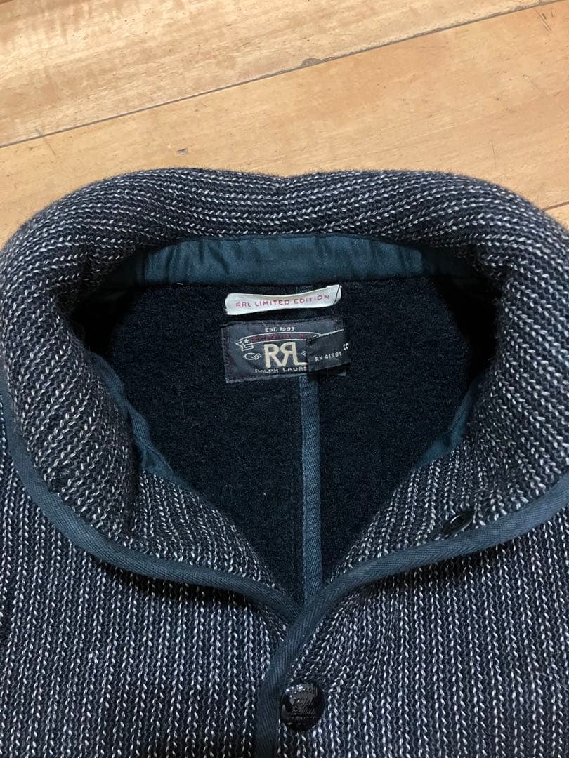 RRL リミテッドエディション ショールカラーブラウンズビーチ ジャケット Ｓ