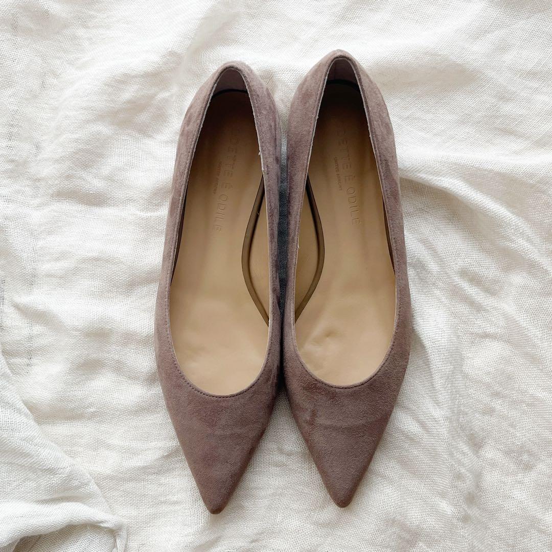 ［新品未使用］ODETTE É ODILE ポインテッドパンプス 24cm