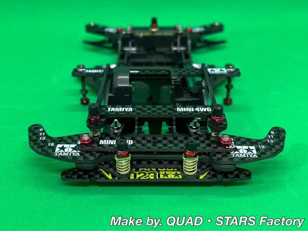 【ミニ四駆・FM-A用】2軸ATピボット＋1軸リヤアンカー　J-CUP2023