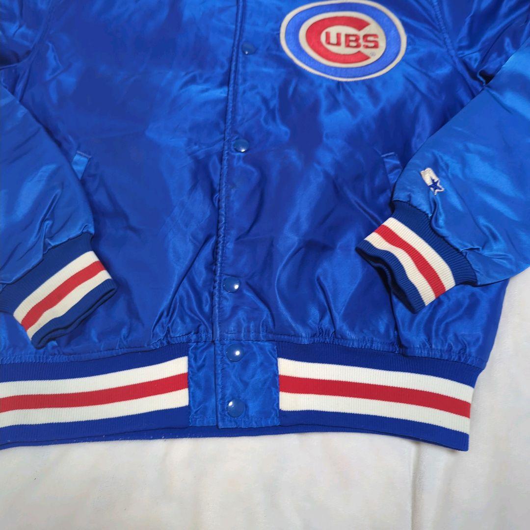 ヴィンテージ USA製 STARTER シカゴカブス サテンジャケット XL相当