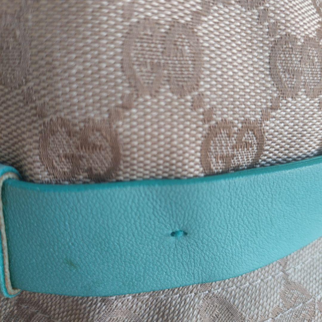 GUCCI ベージュ GGパターン バケットハット