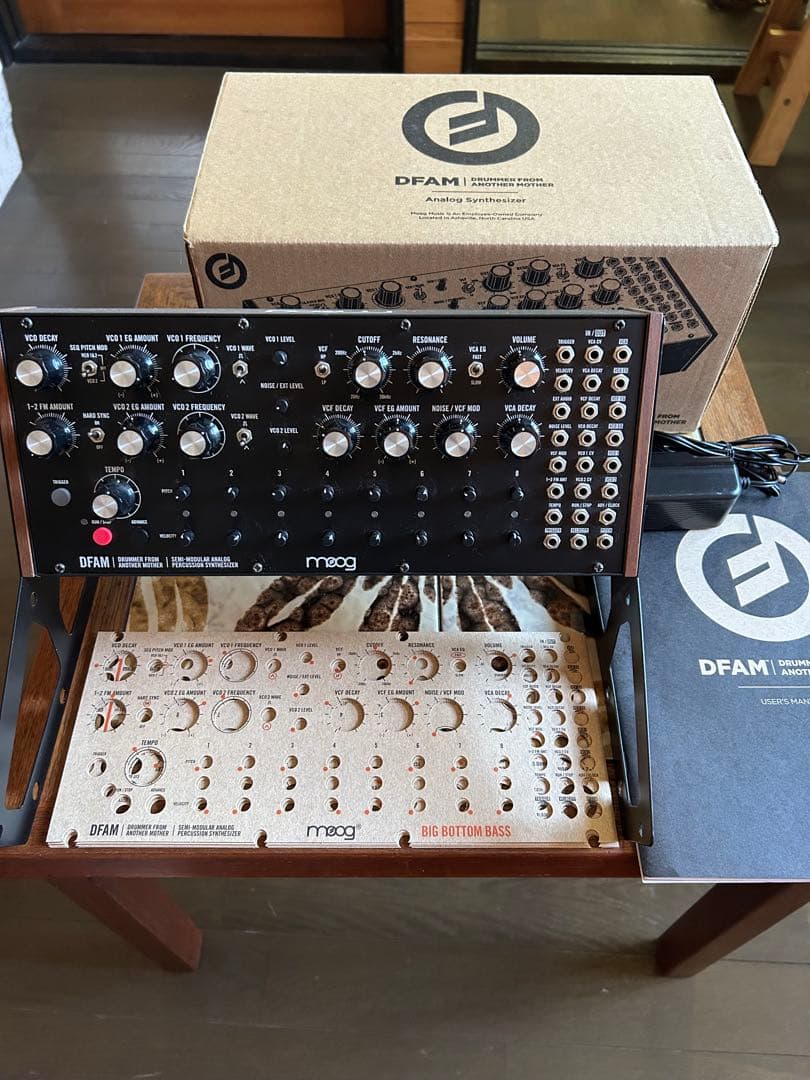 Moog DFAM ラックスタンドセット アナログシンセサイザー 別売可