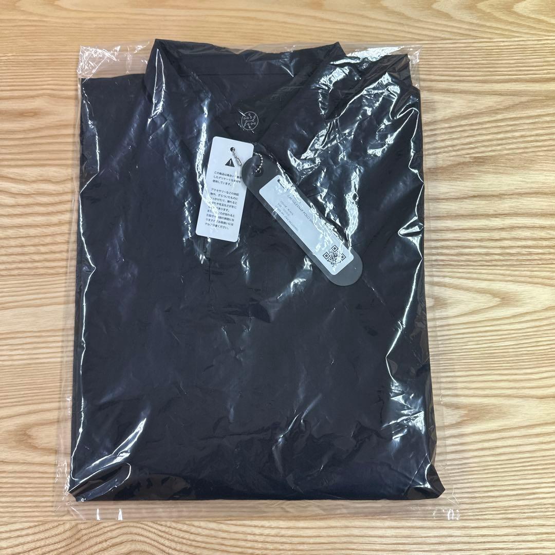 トップス TEATORA CAPSULESNAP POLO SHIRT DR BLACK