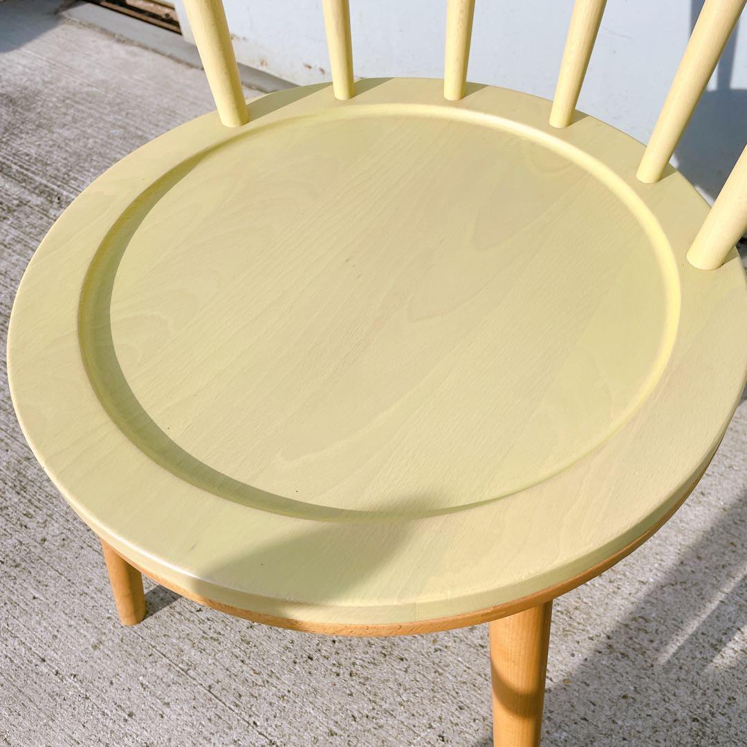 コイズミ 小泉産業 ウィンザーチェア ダイニングチェア アンティーク 2脚セット