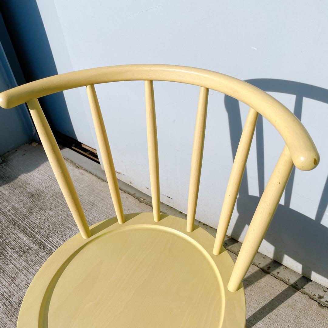 コイズミ 小泉産業 ウィンザーチェア ダイニングチェア アンティーク 2脚セット