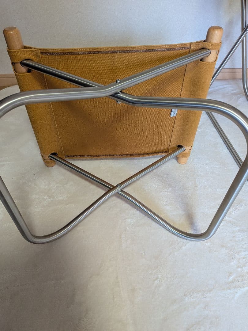 ニーチェアX オットマン付き ナチュラル/キャメル Nychair X