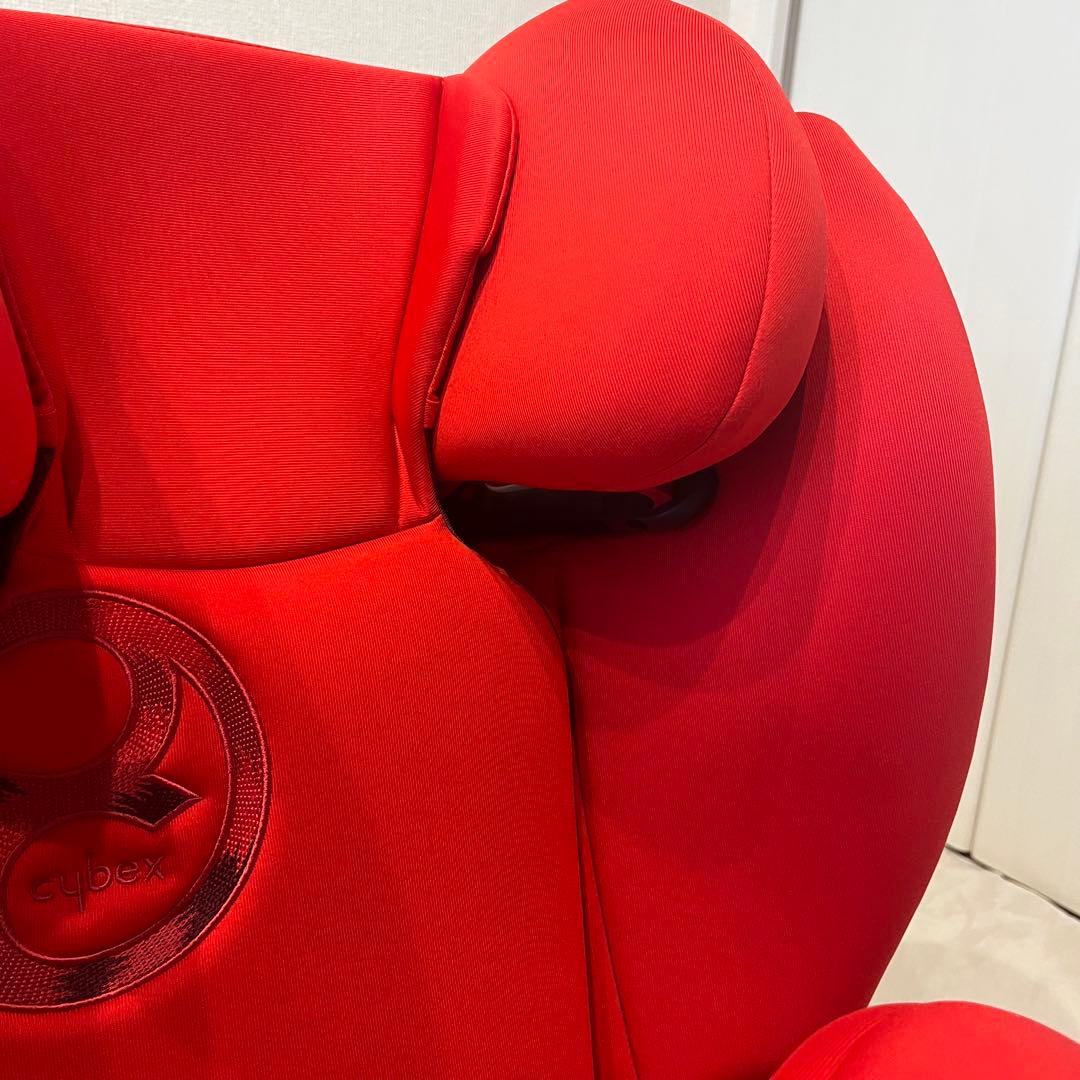 【美品】 CYBEX PALLAS M-FIX パラス チャイルドシート 赤