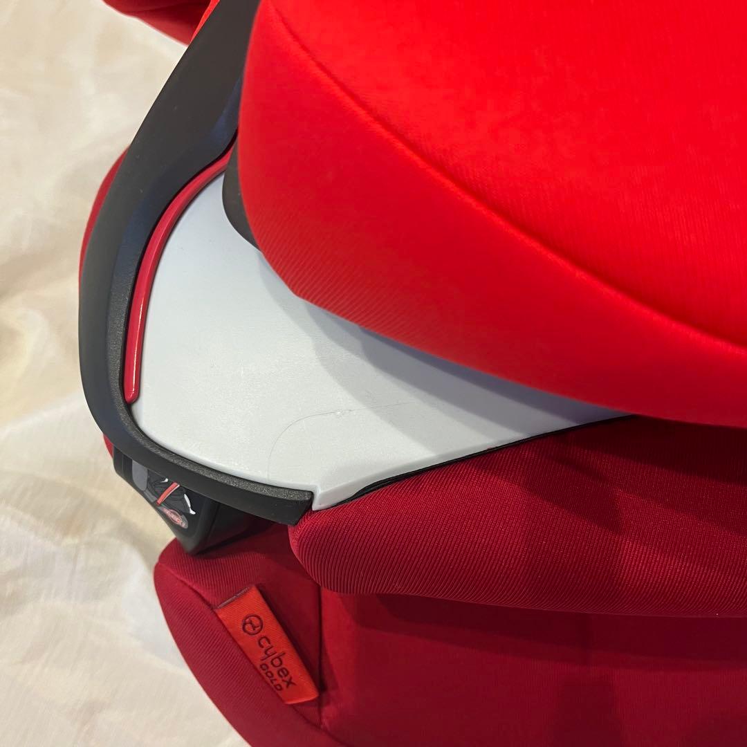 【美品】 CYBEX PALLAS M-FIX パラス チャイルドシート 赤