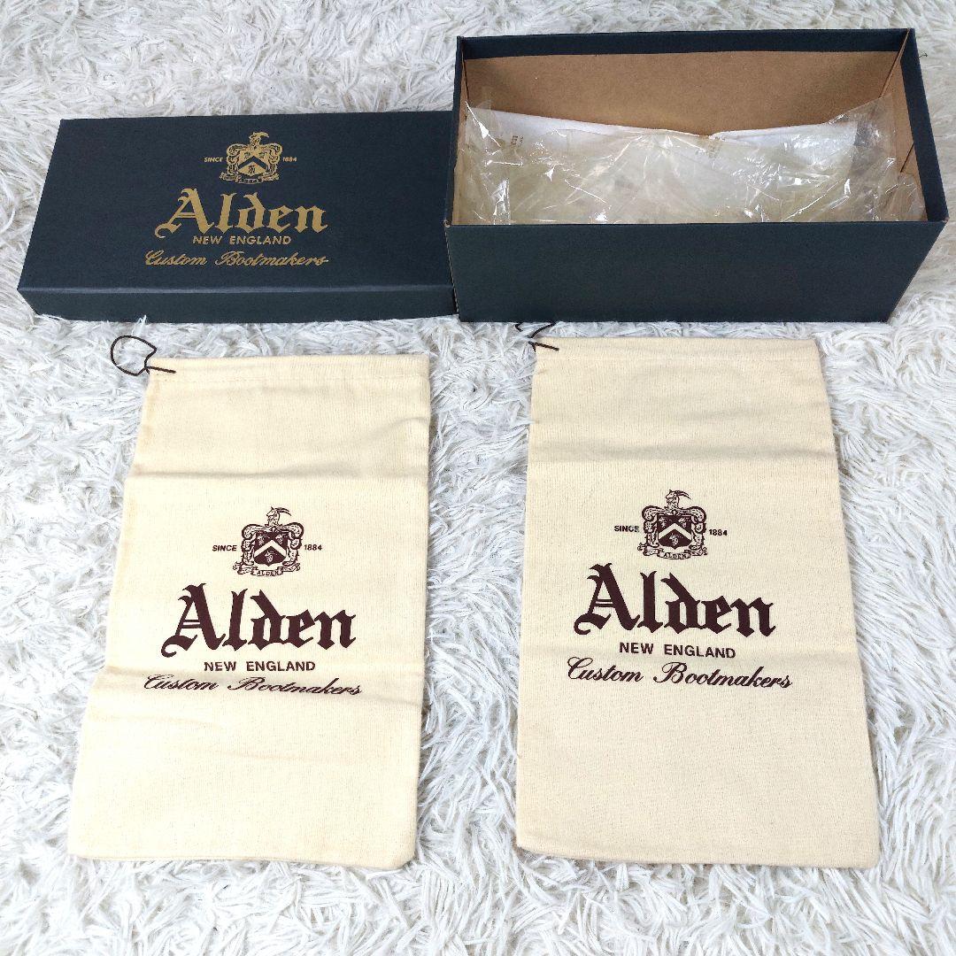 美品箱付 Alden トゥモローランド別注 レンジャーモック 革靴レザーシューズ