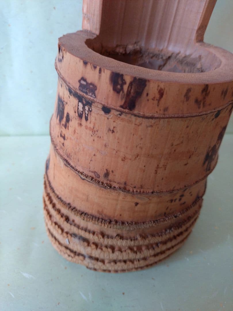 1 竹　一重切　花器　花入　華道　茶道　竹製