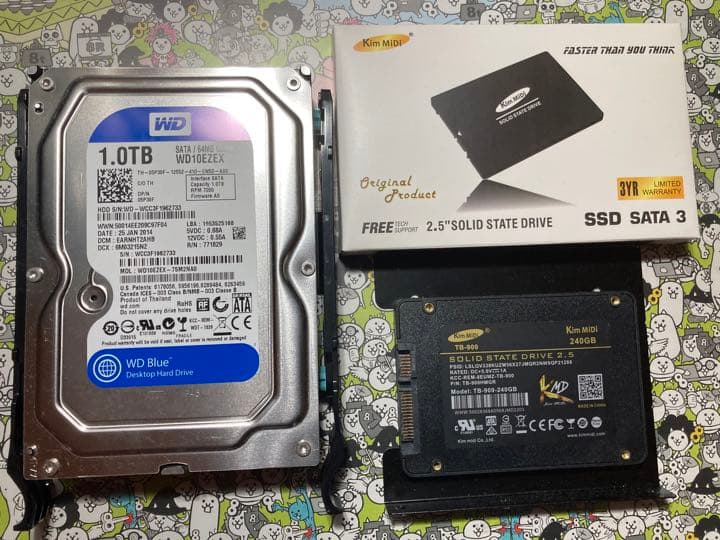 クリエータ用QuadK2200 E5-1650v2 64G SSD+ off21