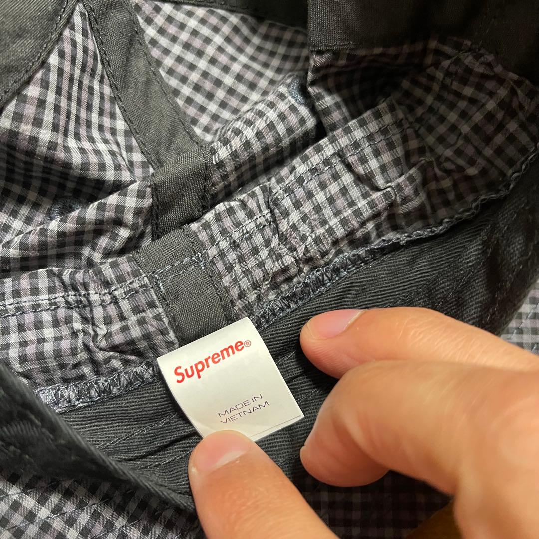 美品！シュプリームSupreme Cordura Plaid Bell Hat