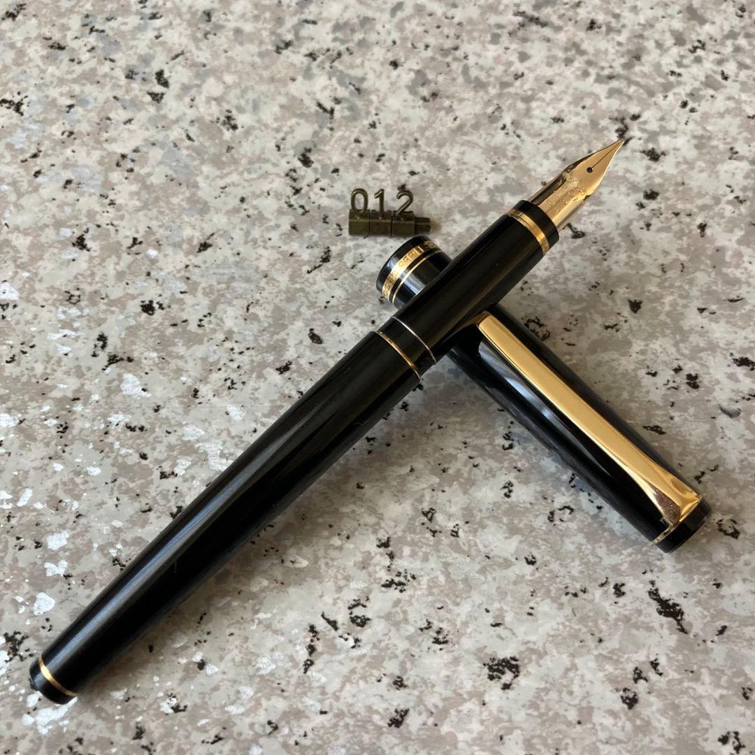 #012 オーバーホール済み 万年筆 パイロット PILOT エラボー 14k