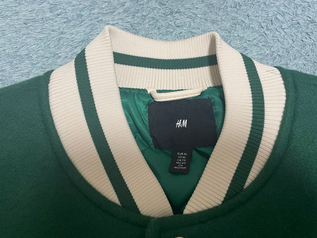 ×StrangerThings ベースボールジャケット スタジャン XL