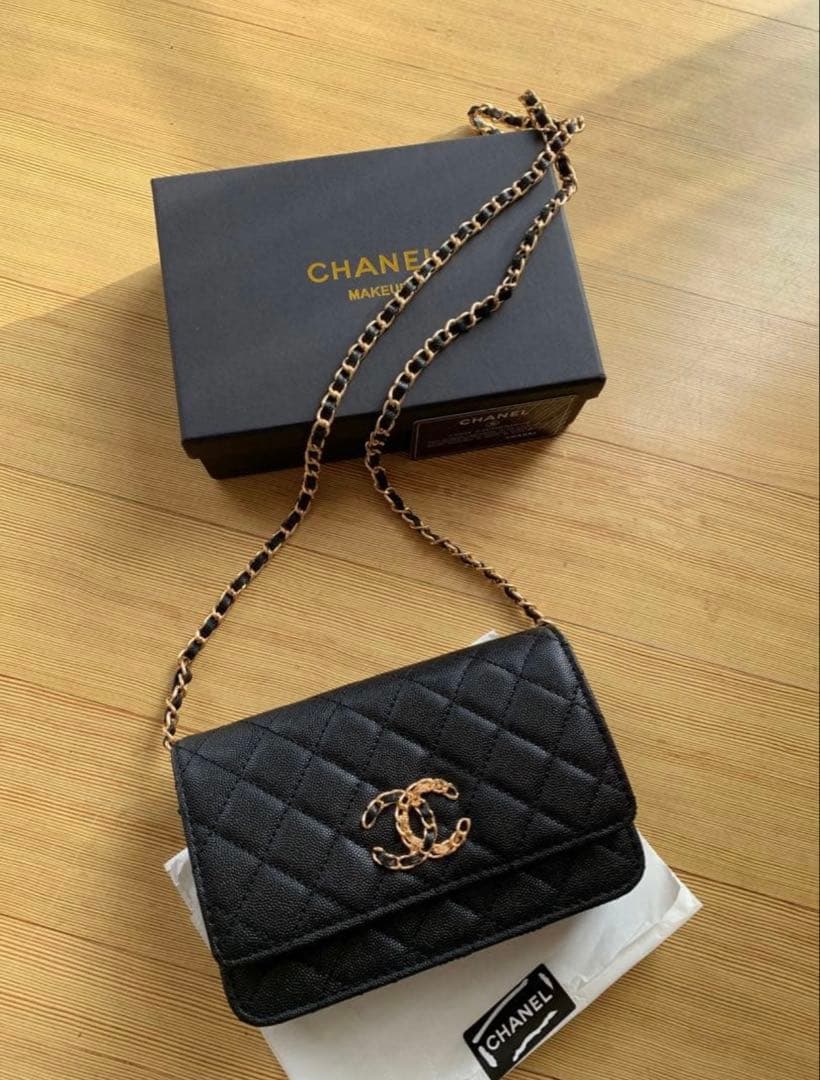 新品未使用 ショルダーバッグ シャネルロゴCHANELマーク ノベルティ 結婚式